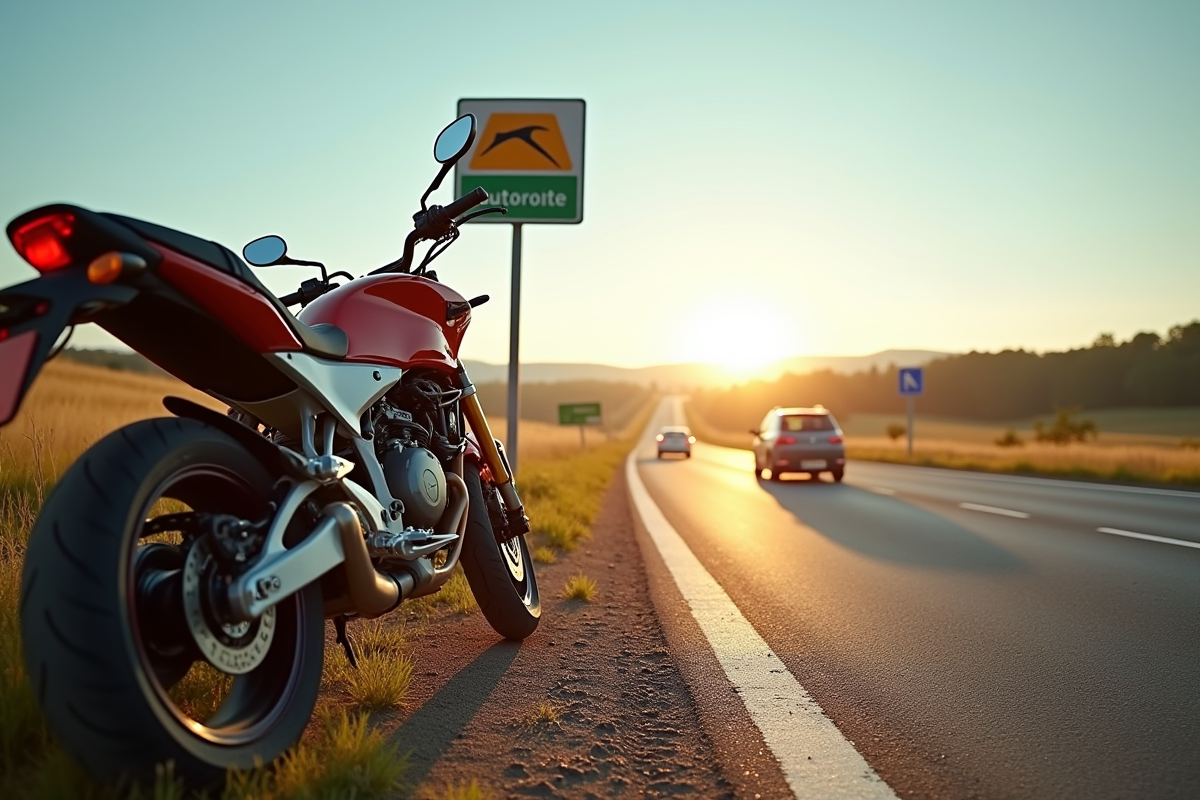moto autoroute